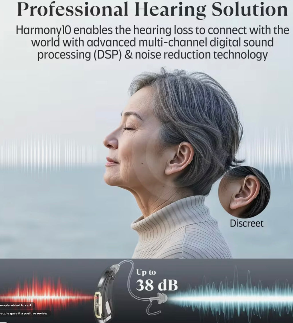 Oritone Advance  16 Channel Bluetooth Rechargeable Hearing Aids.